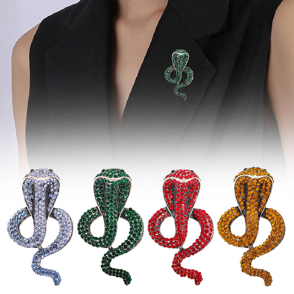 thumbnail image 3 of Ruifaya Broches de mujer Broches de serpiente ¿Joyas para hombres y mujeres?, 3 of 7