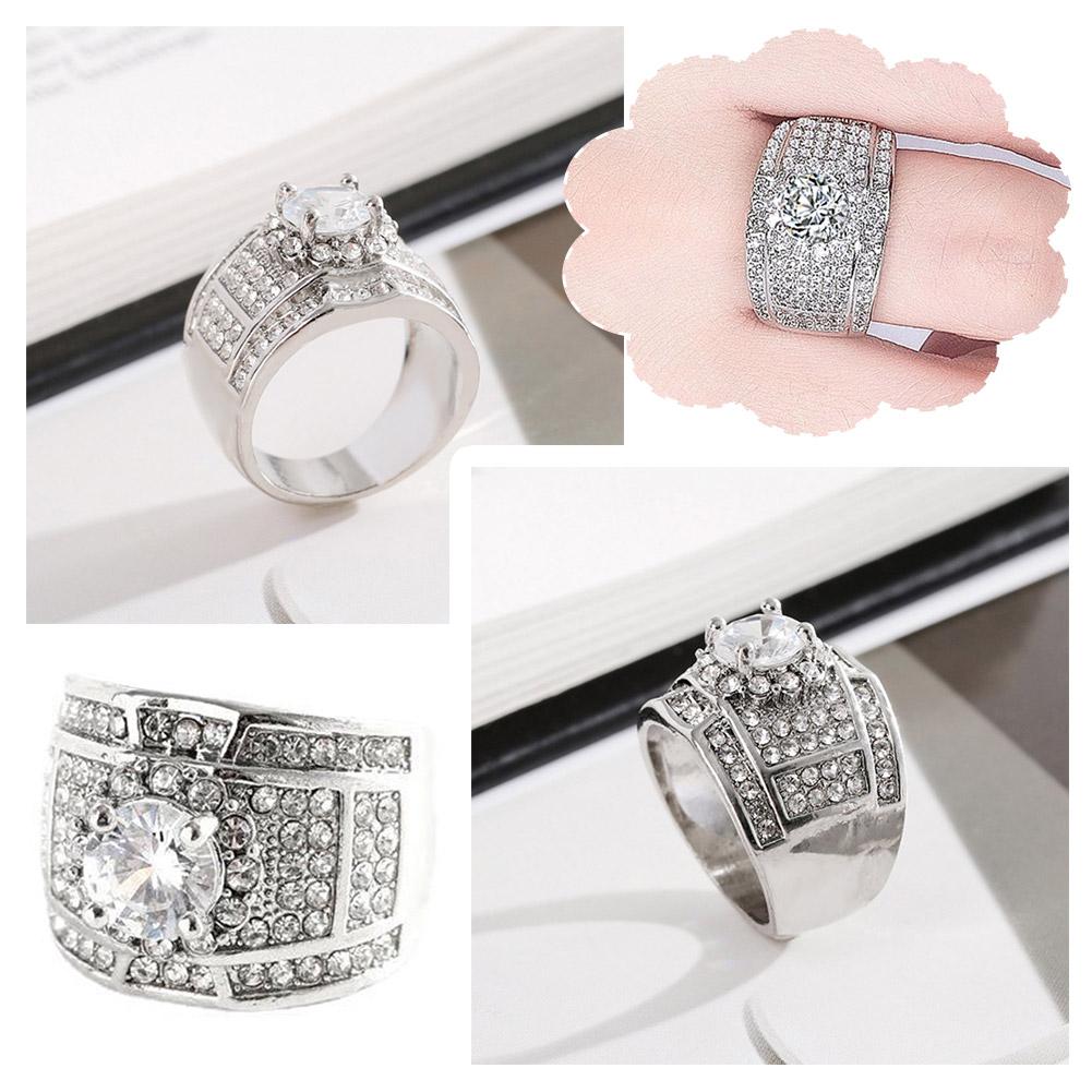 thumbnail image 3 of Ruifaya Nuevo reloj de lujo plateado para mujer W1B7, 3 of 7