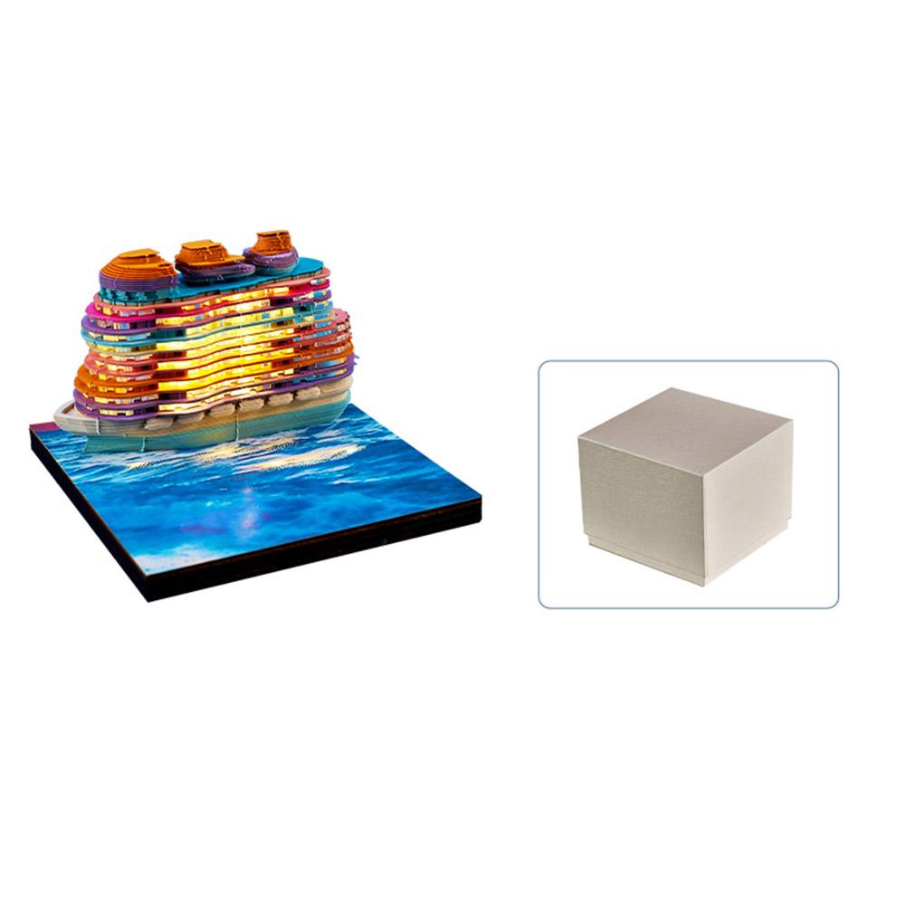 thumbnail image 4 of Wartleves Notas adhesivas 3D Cruise Calendario semanal 2025 Notas adhesivas D8Z2 F8G3 Y7S9, 4 of 7
