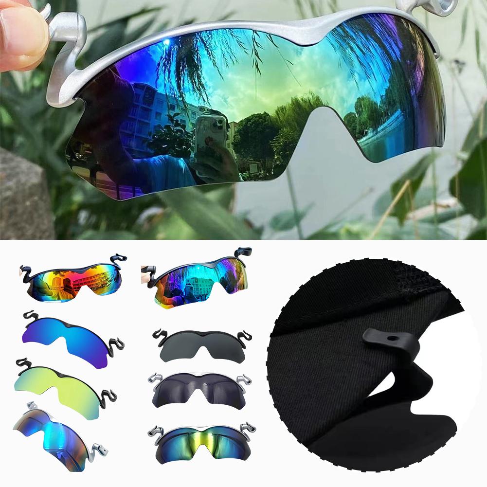 thumbnail image 2 of Wartleves Gafas de pesca polarizadas, gorras, viseras, clips deportivos, gafas de sol con clip Ey GXV, 2 of 7