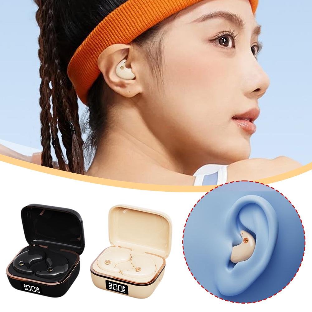 thumbnail image 2 of SGACAI Auriculares Bluetooth para dormir Auriculares invisibles Audífonos estéreo verdaderos Audífonos inalámbricos Nuevo, 2 of 7