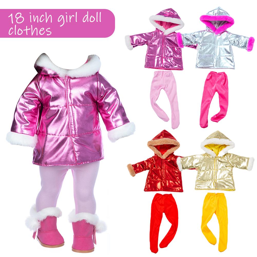 thumbnail image 3 of SGACAI Juguete de regalo de Navidad de invierno para niños, ropa bonita para Dol GXM de 18 pulgadas, 3 of 7