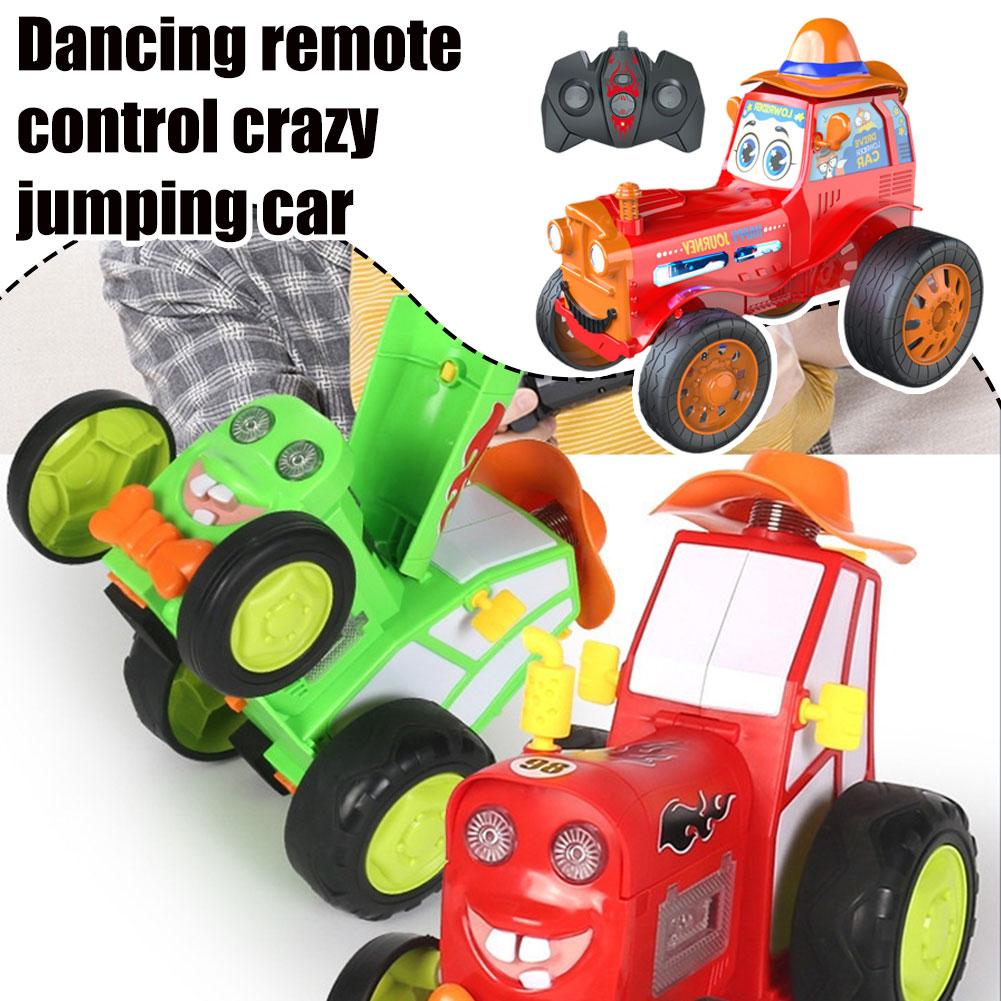 thumbnail image 3 of Ruifaya Coche acrobático Jumpfury con luces y música, coche de control remoto Jump Fury, tractor de juguete de control remoto, coche de control remoto giratorio de 360°, coche oscilante controlado p, 3 of 7