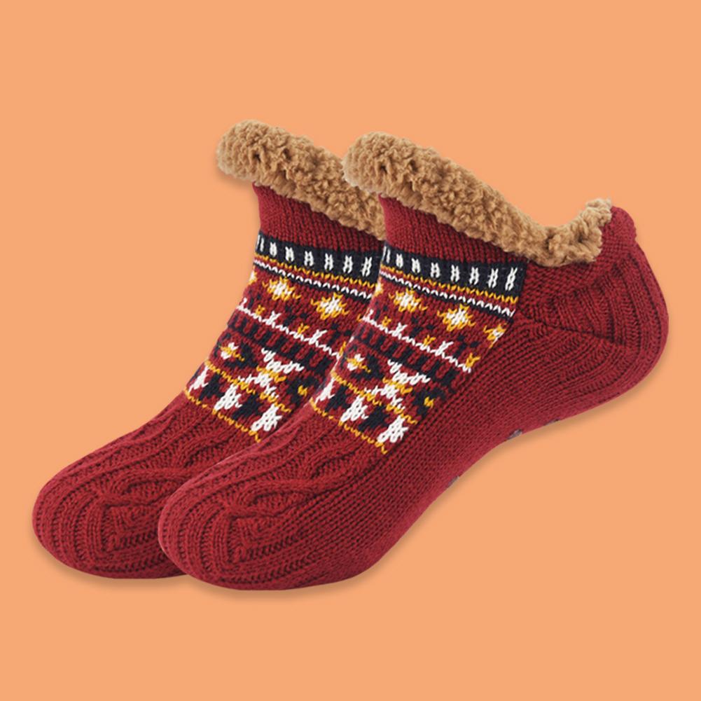thumbnail image 4 of SGACAI Calcetines de suelo de otoño e invierno, calcetines cálidos para mujer y hombre, calcetines de nieve para yoga, 2025, calcetines, zapatillas para dormir, calcetines S5x3, 4 of 7
