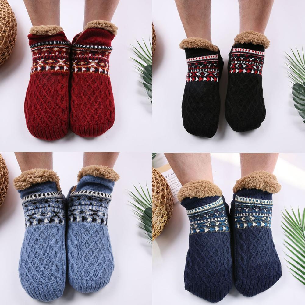 thumbnail image 2 of SGACAI Calcetines de suelo de otoño e invierno, calcetines cálidos para mujer y hombre, calcetines de nieve para yoga, 2025, calcetines, zapatillas para dormir, calcetines S5x3, 2 of 7
