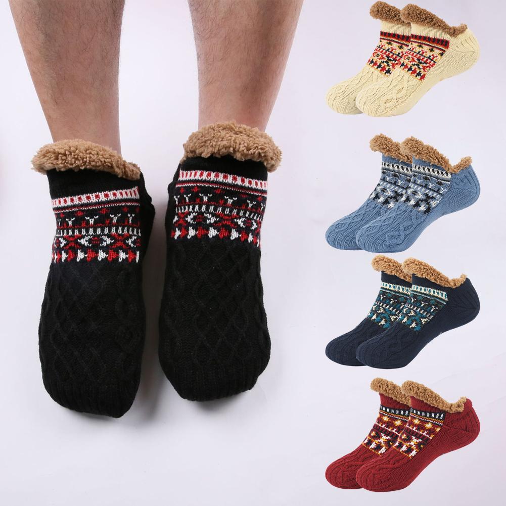 thumbnail image 3 of SGACAI Calcetines de suelo de otoño e invierno, calcetines cálidos para mujer y hombre, calcetines de nieve para yoga, 2025, calcetines, zapatillas para dormir, calcetines S5x3, 3 of 7