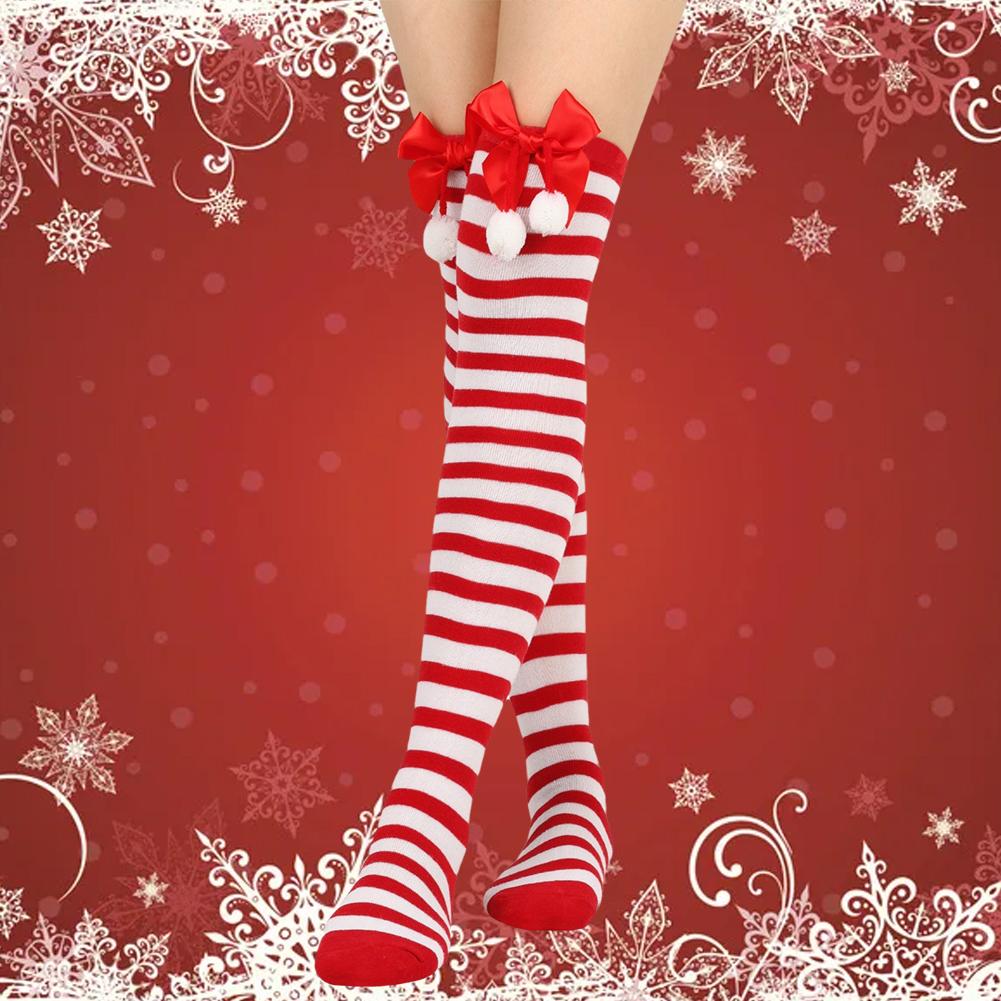 thumbnail image 5 of SGACAI Calcetines navideños hasta la rodilla para mujer Calcetines de invierno hasta la rodilla Calcetines largos de Navidad Calcetines divertidos para las fiestas para regalos de Navidad, 5 of 7
