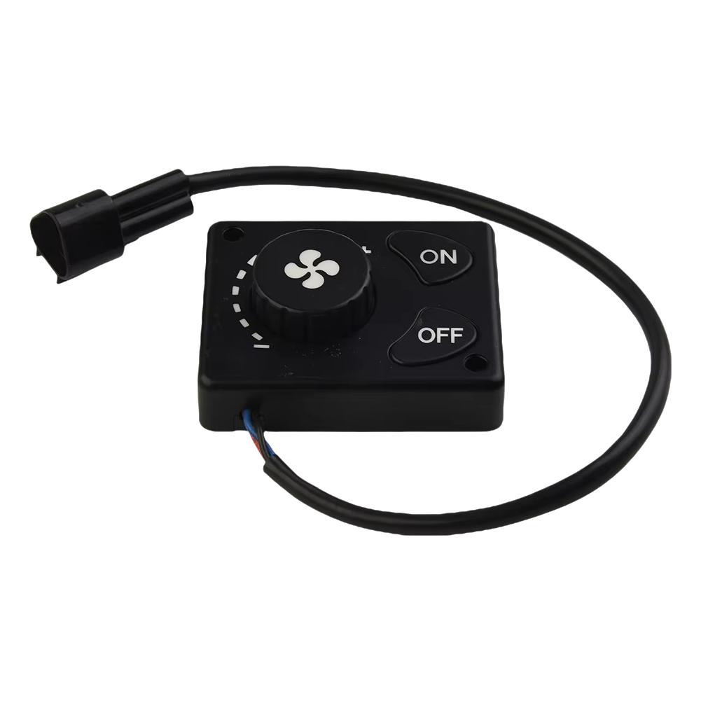 Universal DC 12V/24V Parking Heater Controller Switch - Knob Control With Timer For Car, Truck Air Heater - View #7