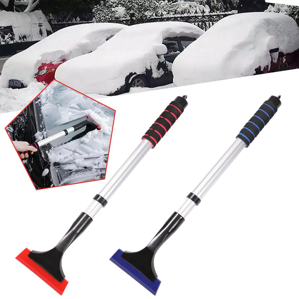 thumbnail image 3 of Ruifaya Raspador de hielo extensible Cepillo para nieve para parabrisas de automóvil Pala telescópica para nieve, 3 of 7