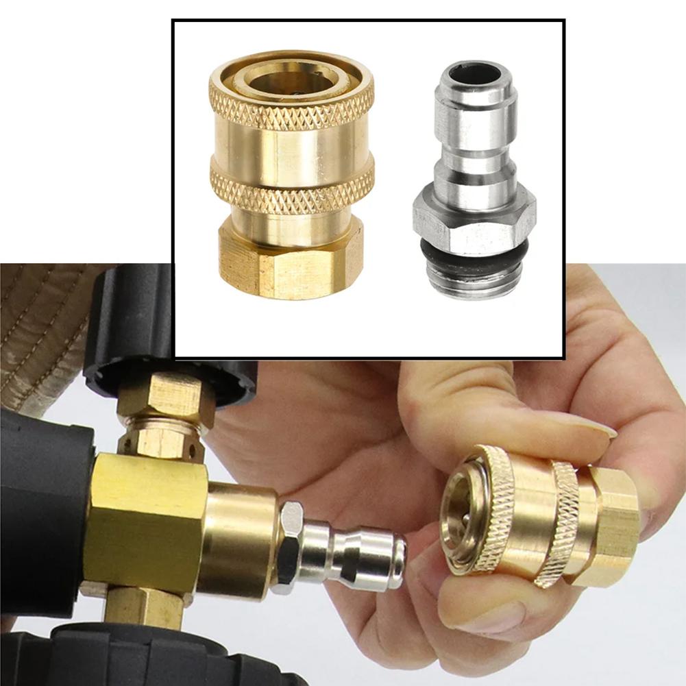 thumbnail image 4 of SGACAI Adaptador de pistola para hidrolavadora de alta presión Boquilla rociadora de 1/4" Consejos prácticos, 4 of 7