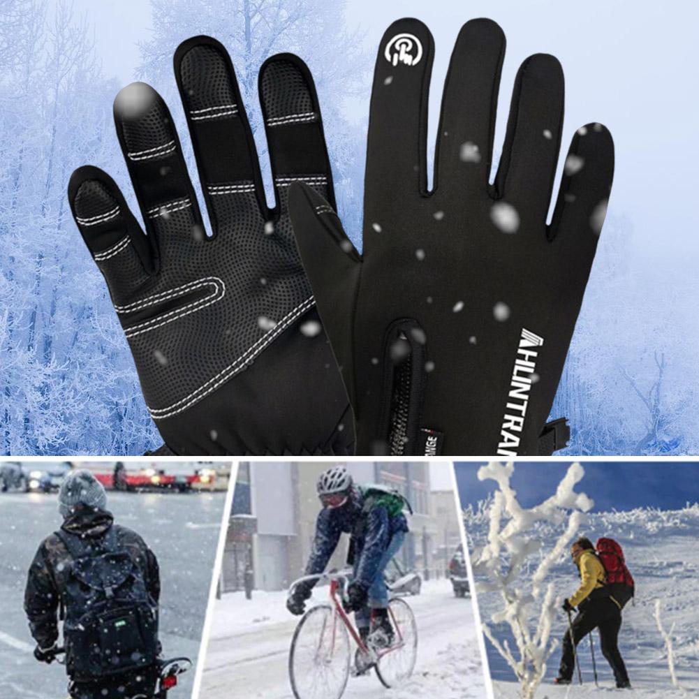 thumbnail image 4 of SGACAI Guantes de invierno para hombres y mujeres, para clima frío, impermeables, térmicos, para nieve, con pantalla táctil, para ciclismo y senderismo, 4 of 7