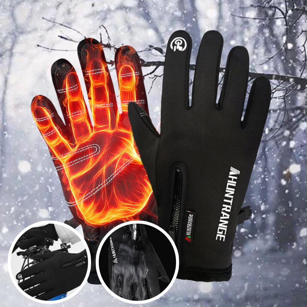 thumbnail image 3 of SGACAI Guantes de invierno para hombres y mujeres, para clima frío, impermeables, térmicos, para nieve, con pantalla táctil, para ciclismo y senderismo, 3 of 7