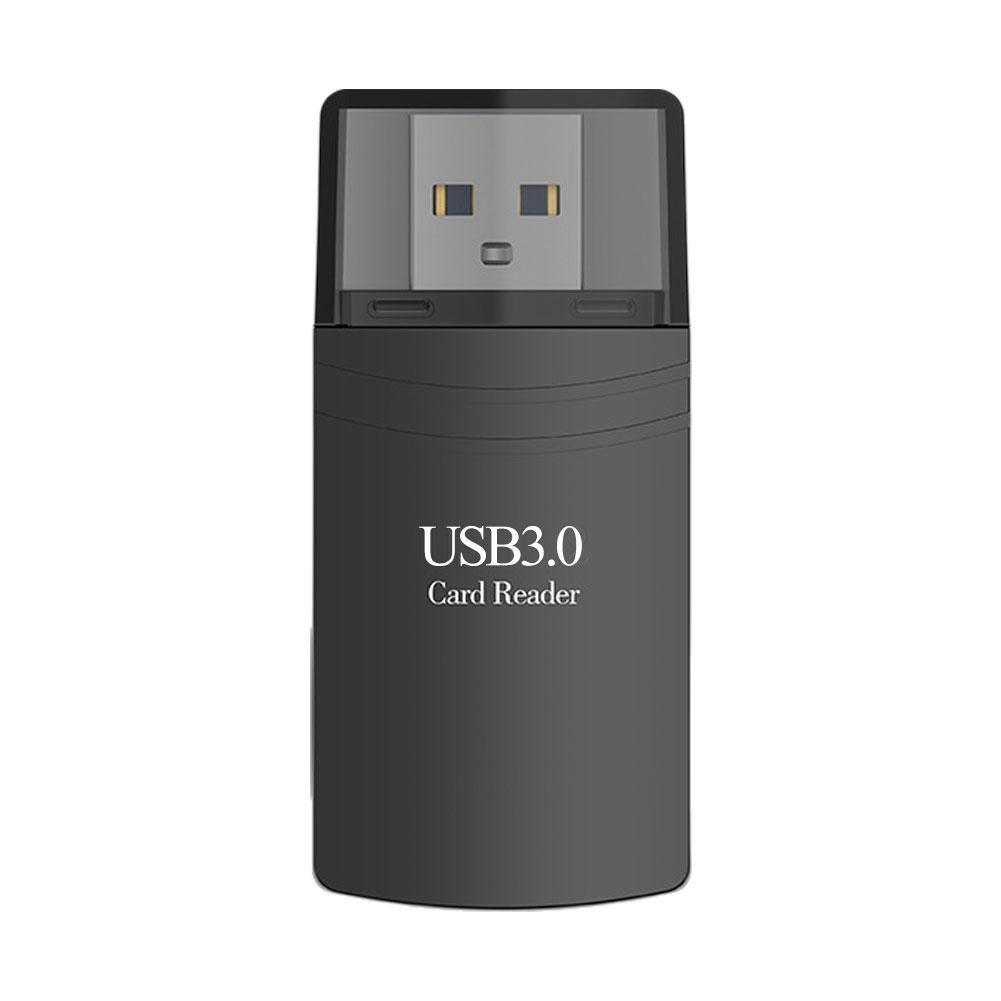 thumbnail image 4 of Ruifaya Lector de tarjetas USB 3.0 2 en 1 Lector de tarjetas TF/SD Transmisión de datos de alta velocidad M, 4 of 7