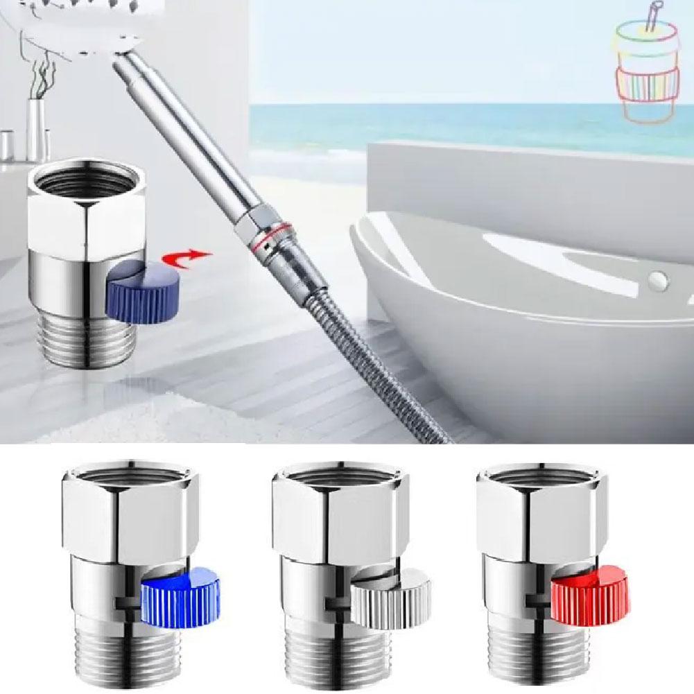 thumbnail image 2 of SGACAI Válvula de cierre de control rápido de flujo G1/2" para cabezal de ducha Ahorradores de agua manuales, 2 of 7