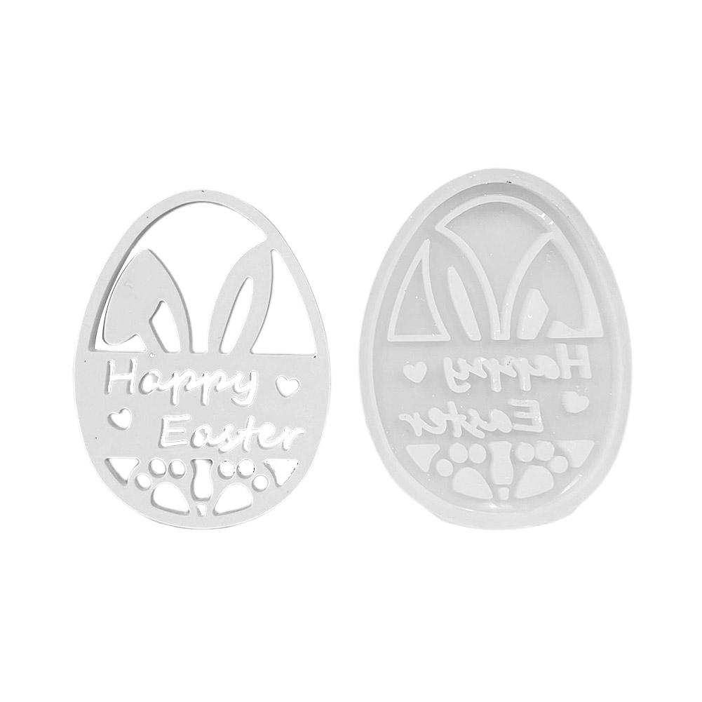 thumbnail image 5 of SGACAI Molde de silicona para lámpara de conejito de huevo Molde de silicona para yeso de conejo de huevo de Pascua Lote K2, 5 of 7
