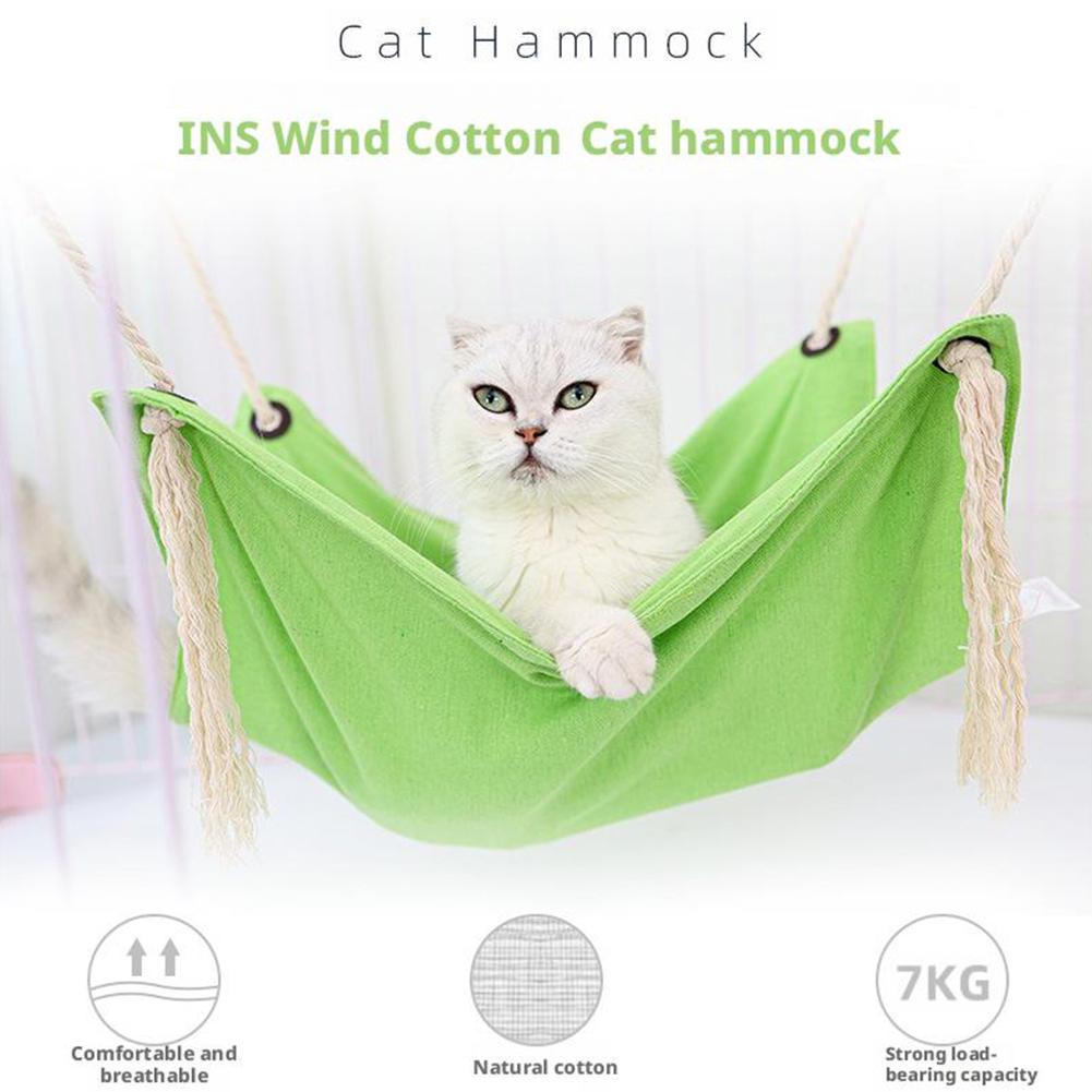 thumbnail image 3 of SGACAI Jaula transpirable para gatos, columpio colgante, nido, decoración de hamaca, accesorios para mascotas, lote S7, 3 of 7