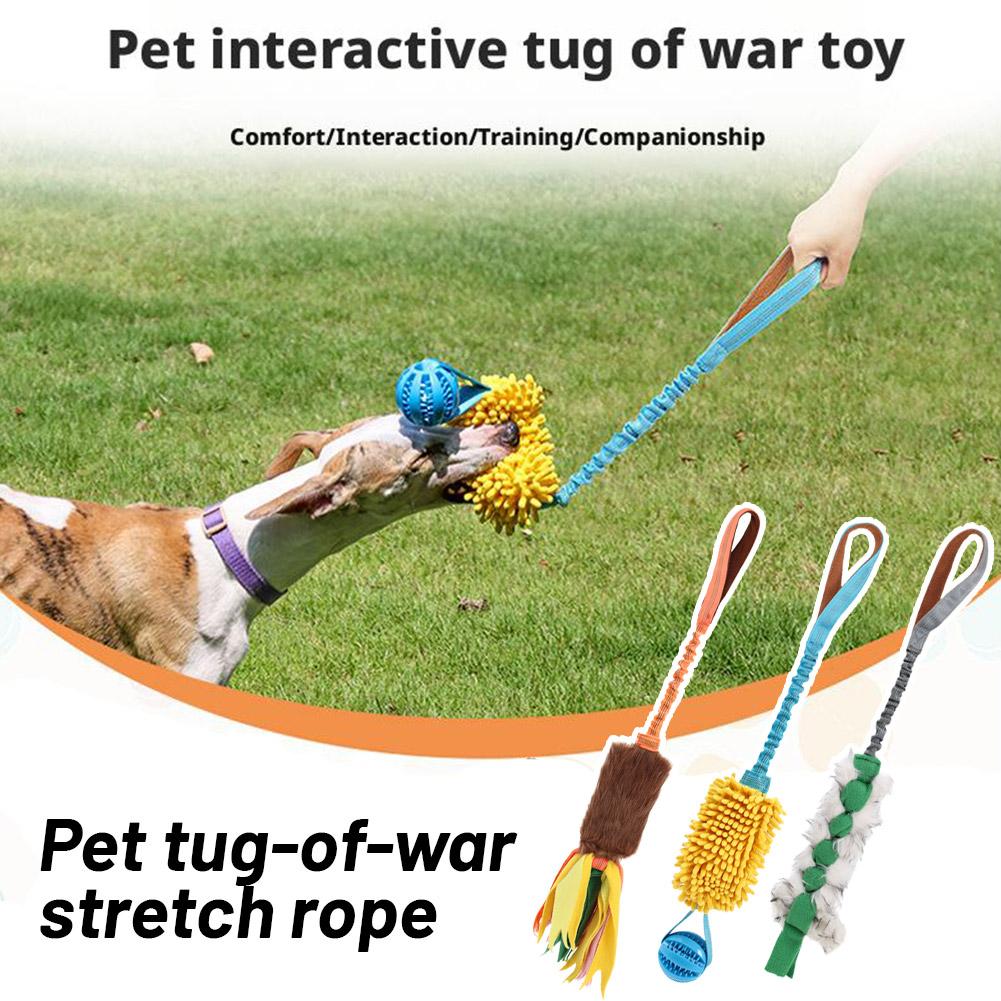 thumbnail image 2 of SGACAI Juguetes para perros para masticadores, cuerda para masticar para cachorros agresivos durante la dentición, juguetes divertidos y populares, 2 of 7