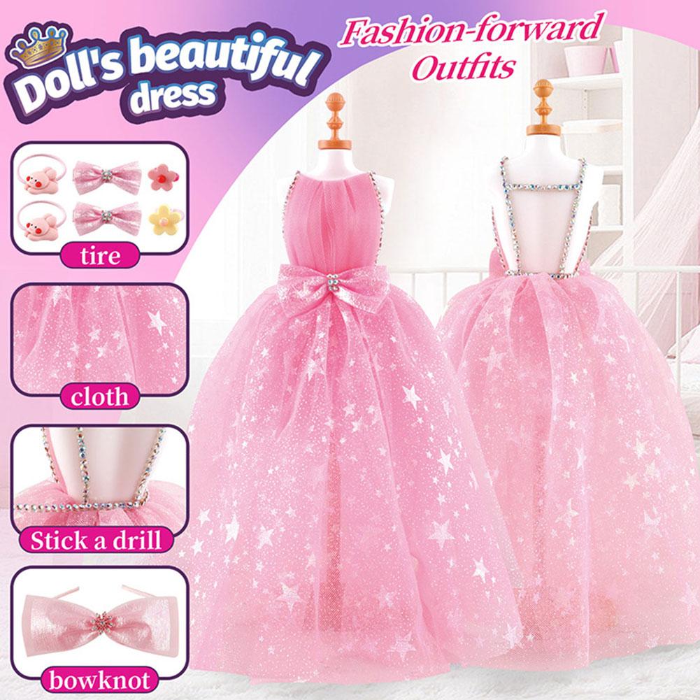 thumbnail image 2 of SGACAI Ropa hecha a mano DIY 6+ Juguetes para niñas Ropa hecha a mano Hot T1, 2 of 7