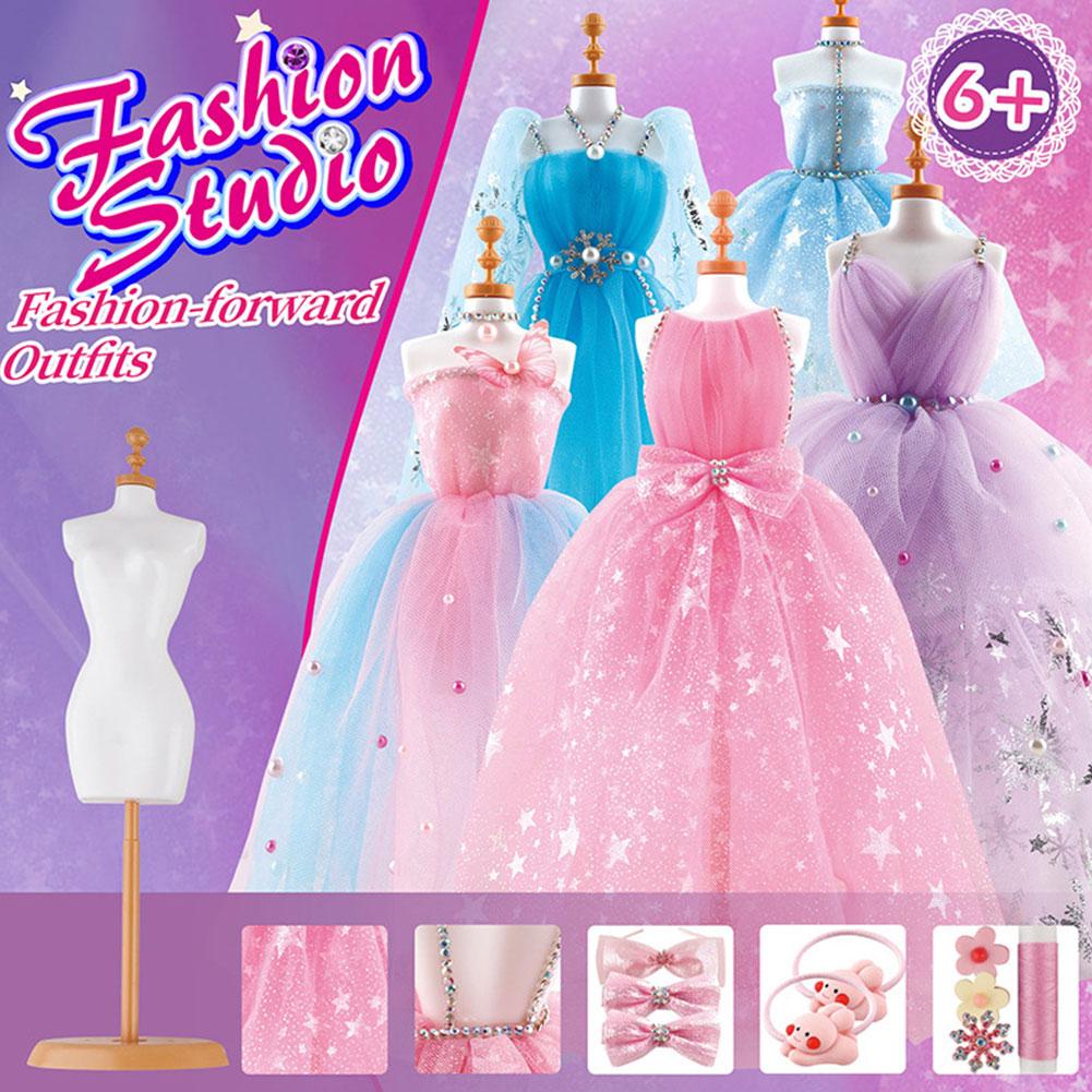 thumbnail image 4 of SGACAI Ropa hecha a mano DIY 6+ Juguetes para niñas Ropa hecha a mano Hot T1, 4 of 7