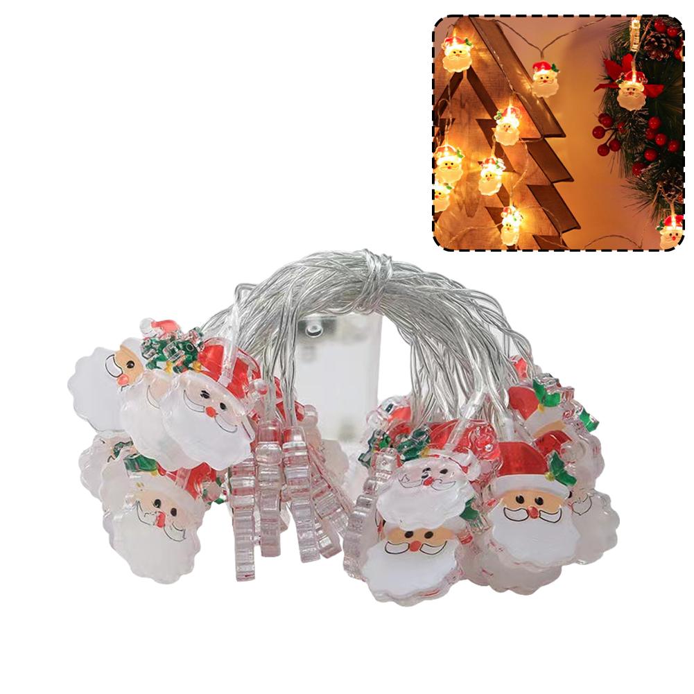 thumbnail image 4 of Wartleves ¿Tira de luces decorativas para árbol de Navidad, anciano, para vestir, colgante creativo?, 4 of 7