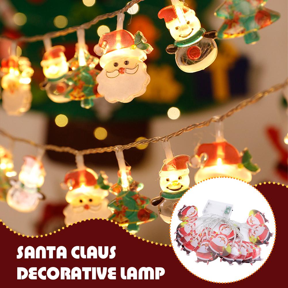 thumbnail image 3 of Wartleves ¿Tira de luces decorativas para árbol de Navidad, anciano, para vestir, colgante creativo?, 3 of 7
