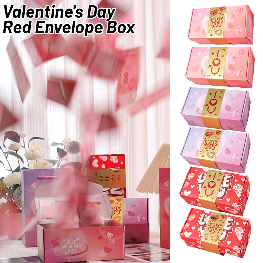thumbnail image 3 of Wartleves Cajas de regalo sorpresa explosivas plegables Cajas sorpresa que rebotan ¿Sorpresa navideña?, 3 of 7