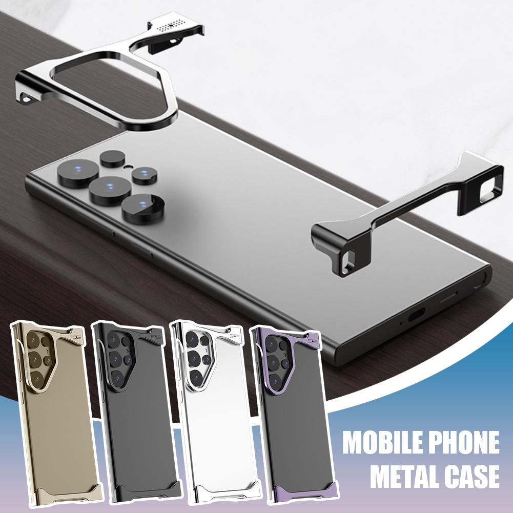 thumbnail image 3 of SGACAI Funda minimalista sin marco de metal para Galaxy S25, S25+ y S25Ultra, 3 of 7
