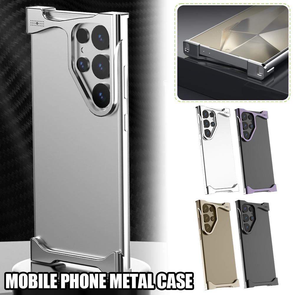 thumbnail image 2 of SGACAI Funda minimalista sin marco de metal para Galaxy S25, S25+ y S25Ultra, 2 of 7