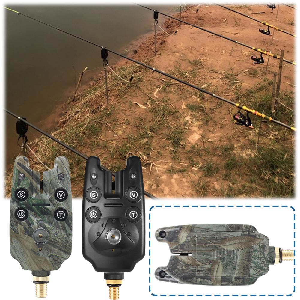 thumbnail image 3 of Ruifaya Juego de alarma de pesca electrónica inalámbrica Alarmas de picadura de pesca a prueba de agua Pesca/, 3 of 7