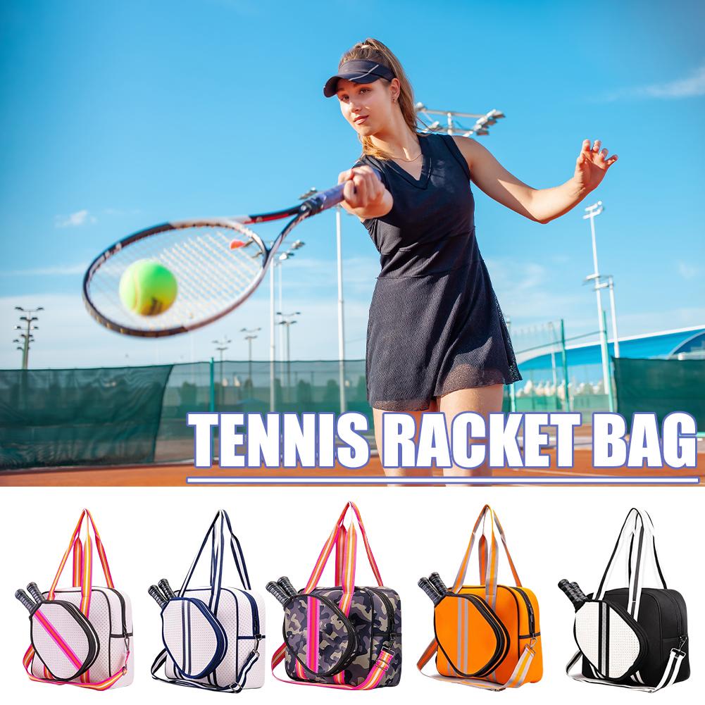 thumbnail image 2 of Wartleves Bolso para raqueta de tenis, bolso de mano, bolsos cruzados de moda para mujer б^ π!, 2 of 7