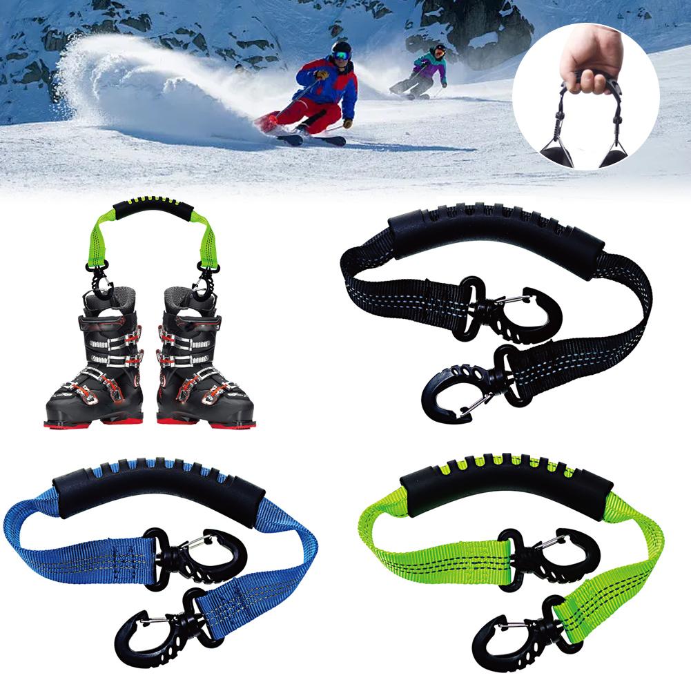 thumbnail image 3 of Wartleves Correas para transportar botas de esquí ZOUBAOQ, correa ajustable para transportar botas de snowboard, correa para llevar al hombro para patines para hombres, correa para patines para mujere, 3 of 7