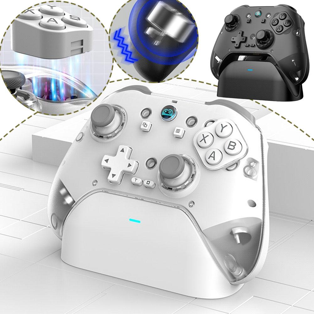thumbnail image 3 of Wartleves Para el controlador de juegos Gamepad Z04 Tri-Mode Fps Gamepad inalámbrico Elite Hall ✨d, 3 of 7
