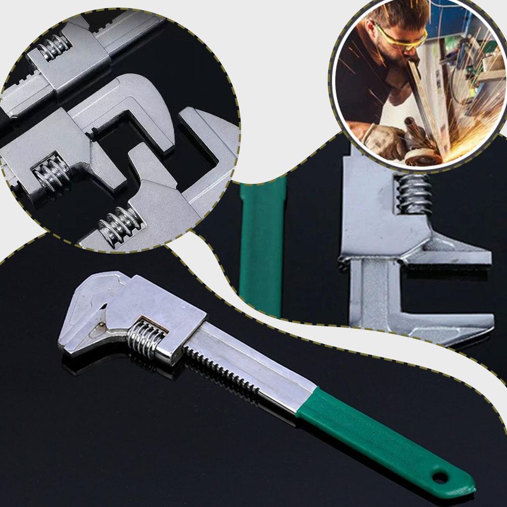 thumbnail image 2 of SGACAI Llave tipo F Llave inglesa ajustable Herramientas manuales Pro Tools Llave ajustable [◇, 2 of 7