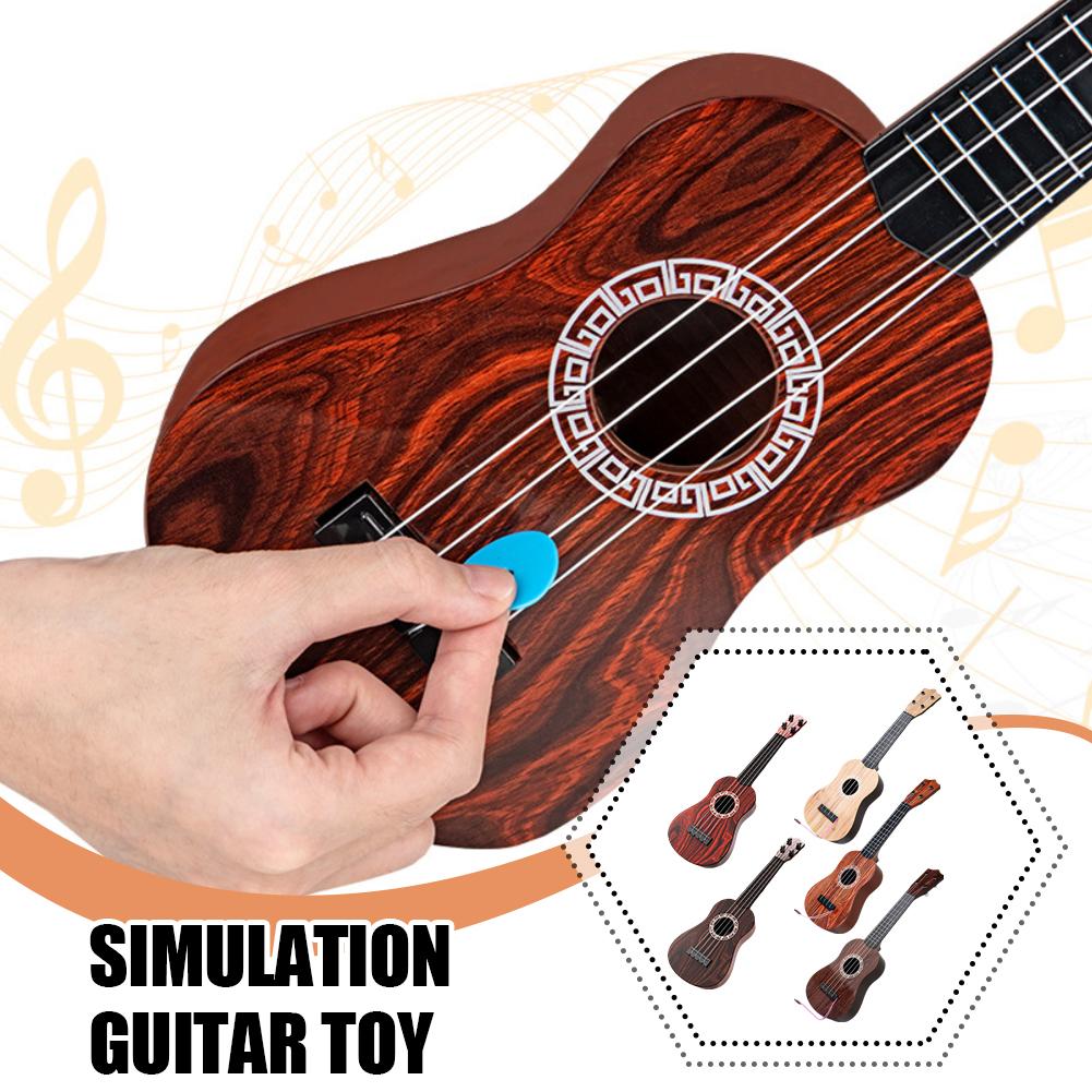 thumbnail image 3 of SGACAI Ukelele de juguete para niños de 21 pulgadas, guitarra clásica, juguete musical, ukelele de 4 cuerdas para niños pequeños, juguete educativo y de aprendizaje, 3 of 7