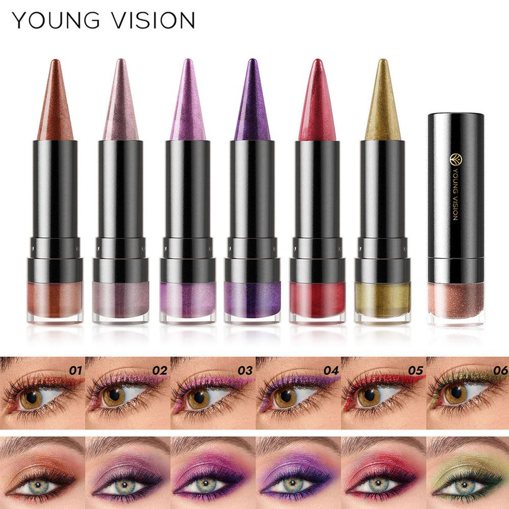 thumbnail image 2 of SGACAI Lápiz labial mate con brillo fino de 7 colores de YOUNG VISION, de larga duración y fácil de colorear U4, 2 of 7