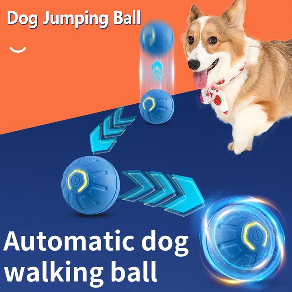 thumbnail image 2 of Ruifaya Pelota de juguete inteligente para perros Juguete electrónico interactivo para mascotas Pelota móvil USB Automático M ши, 2 of 7