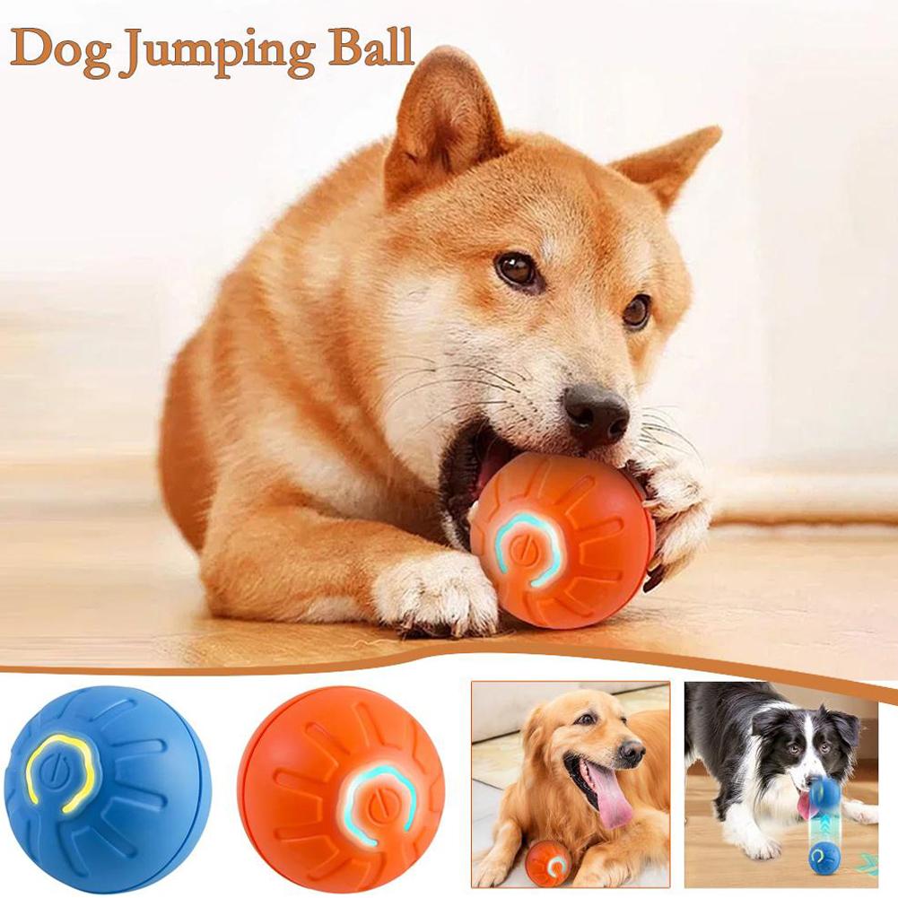 thumbnail image 5 of Ruifaya Pelota de juguete inteligente para perros Juguete electrónico interactivo para mascotas Pelota móvil USB Automático M ши, 5 of 7