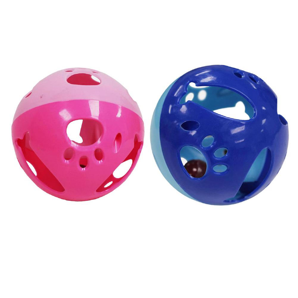 thumbnail image 4 of Ruifaya Pelota para gatos de gran tamaño con cascabel para gatos y otros gatitos Pets First, 4 of 7