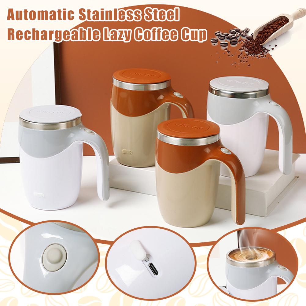 thumbnail image 3 of SGACAI Vaso mezclador automático, taza magnética recargable, taza mezcladora de acero inoxidable 304, 3 of 7