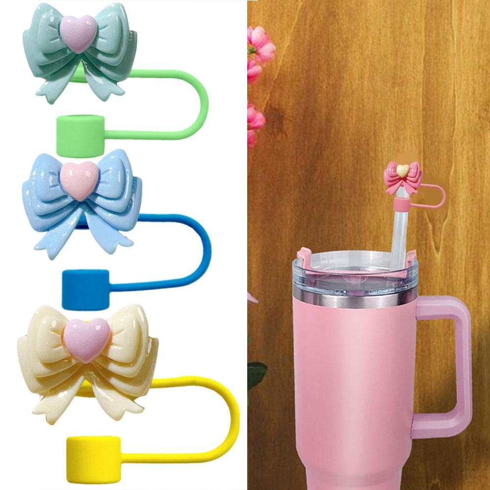 thumbnail image 2 of SGACAI Cubiertas de paja de lazo, puntas de paja para beber portátiles con lazo, cubierta para accesorios de taza;, 2 of 7