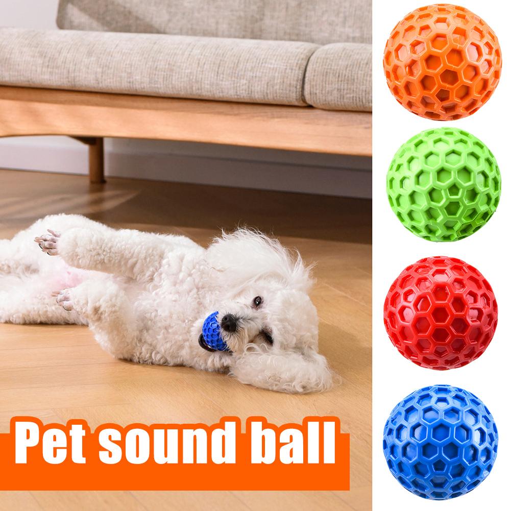 thumbnail image 3 of SGACAI Juguete divertido para perros con sonido chirriante, pelota para masticar con sonido, juguetes interactivos para gatos y mascotas*, 3 of 7