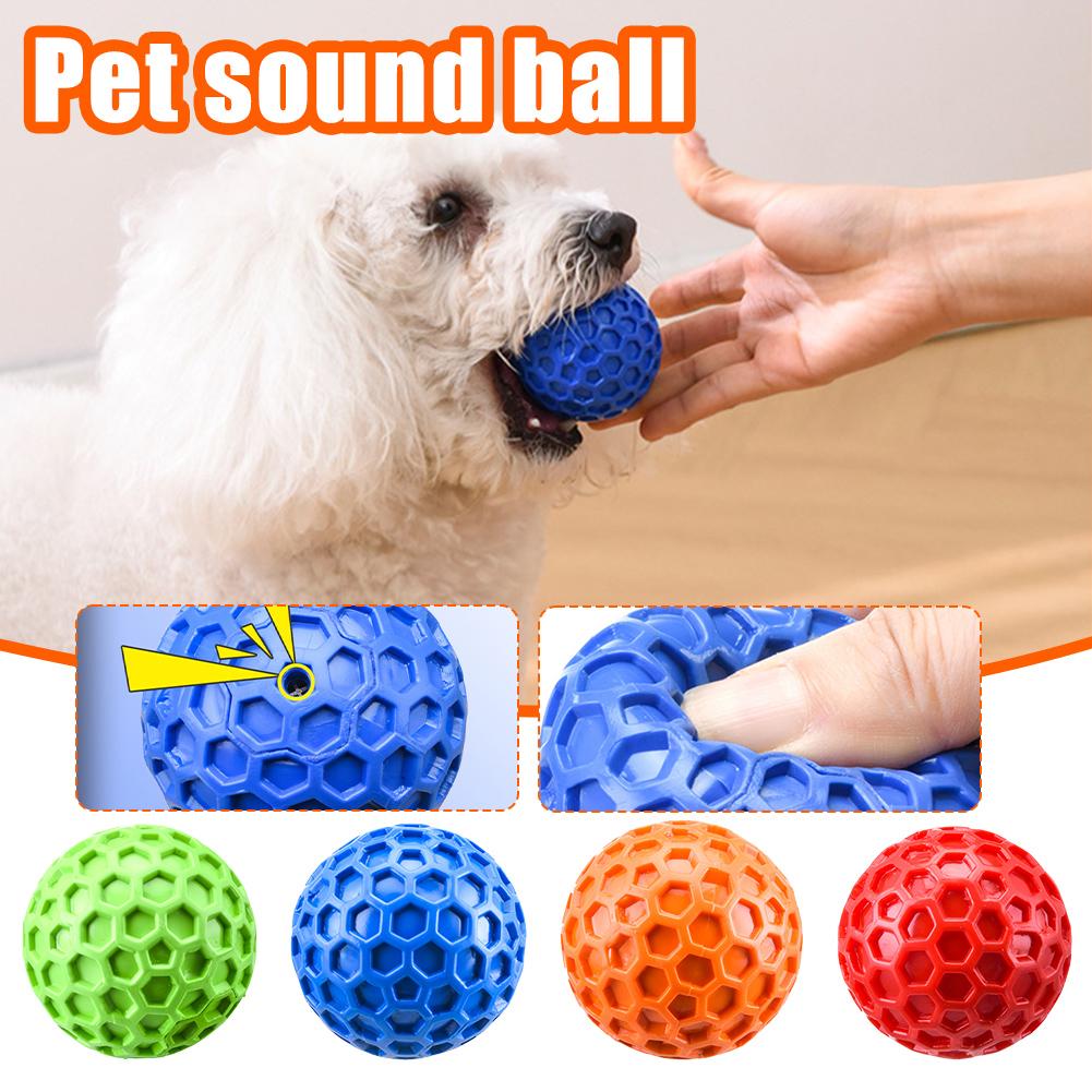 thumbnail image 2 of SGACAI Juguete divertido para perros con sonido chirriante, pelota para masticar con sonido, juguetes interactivos para gatos y mascotas*, 2 of 7