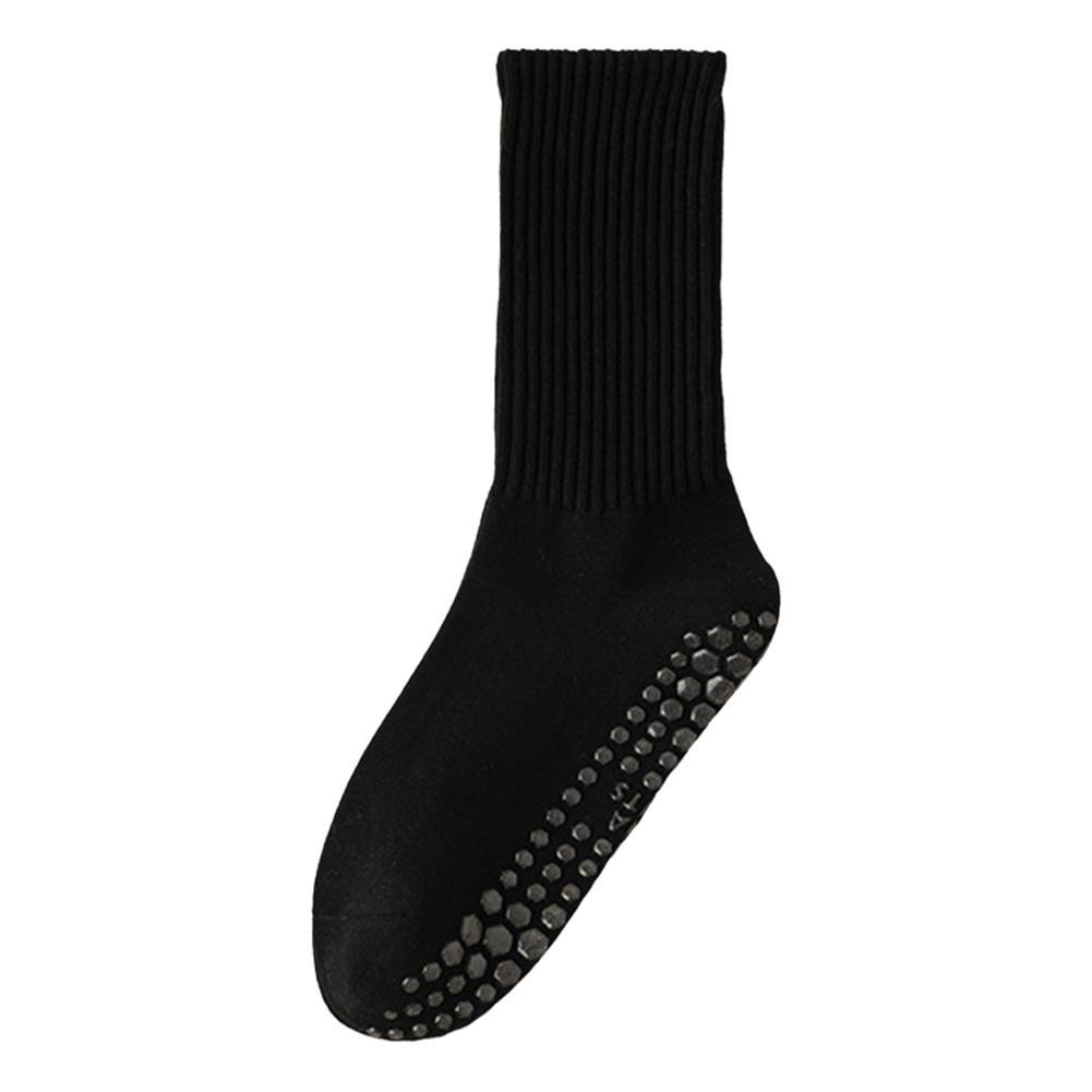 thumbnail image 5 of Wartleves Calcetines de yoga de tubo medio para mujer Calcetines deportivos profesionales Fitness/baile/Pilates=, 5 of 7