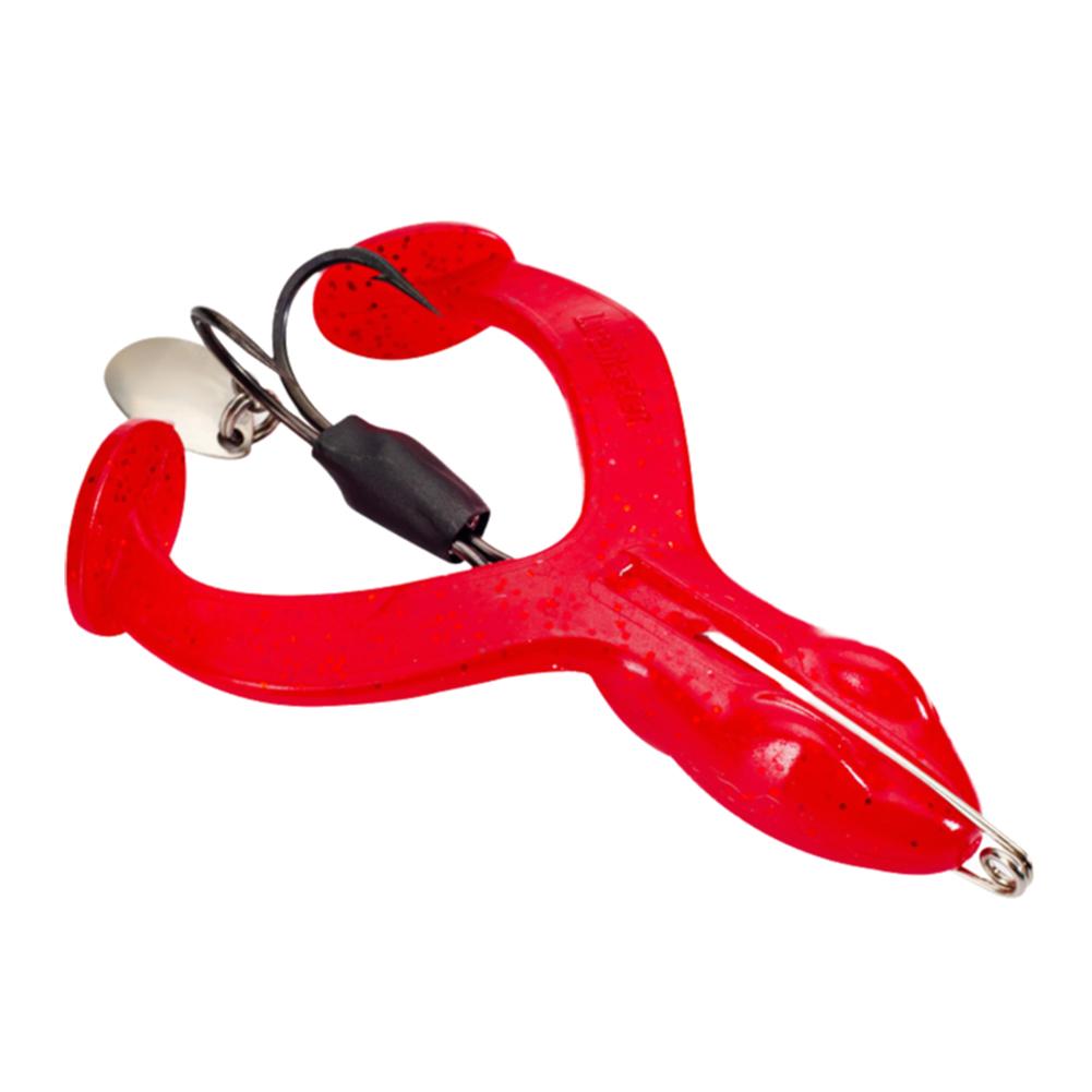 thumbnail image 4 of SGACAI Señuelo de pesca con cebo blando Jig Frog Wobbler de 10 cm y 13,5 g de silicona artificial, 4 of 7