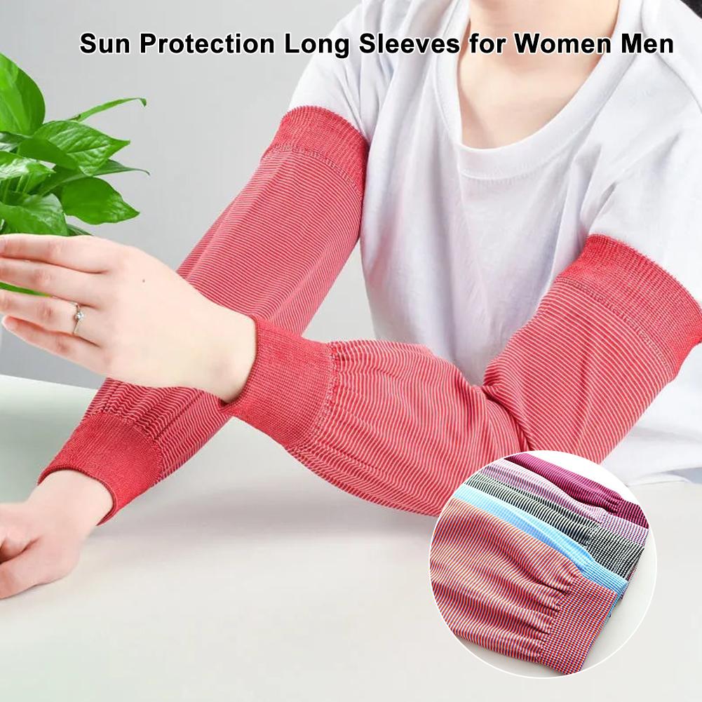 thumbnail image 2 of SGACAI Mangas de protección solar transpirables para exteriores, mangas largas para hombres y mujeres∝, 2 of 7