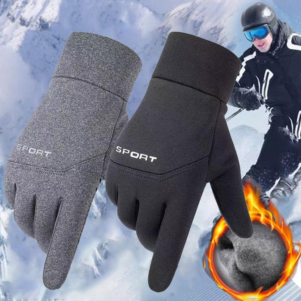 thumbnail image 2 of Wartleves 1 par de guantes de ciclismo con 2 dedos cortados para mujer y hombre, universales, mantienen el calor, GXT, 2 of 7