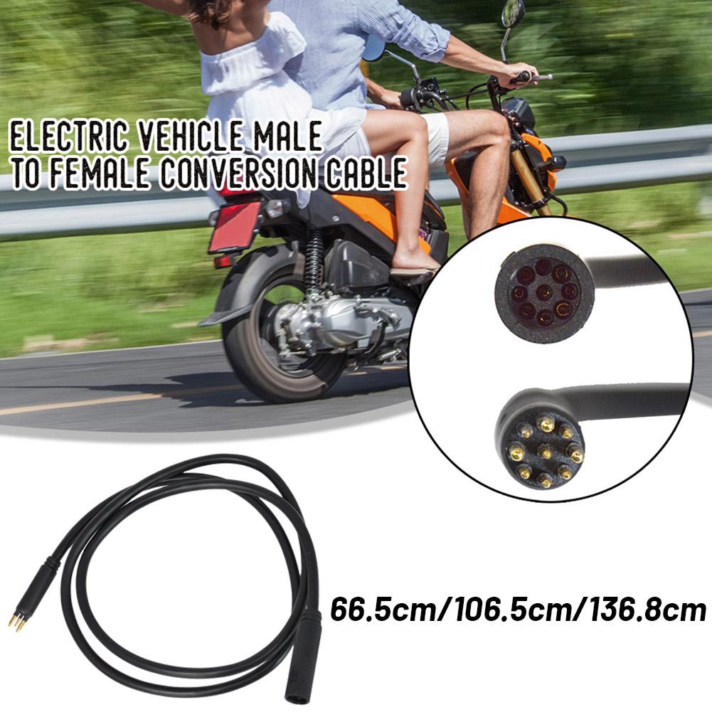 thumbnail image 3 of SGACAI Cable de conversión macho a hembra para vehículo eléctrico, cable de extensión eléctrico, herramienta Fai de 9 conectores, pines de cobre de baja impermeabilidad, 3 of 7