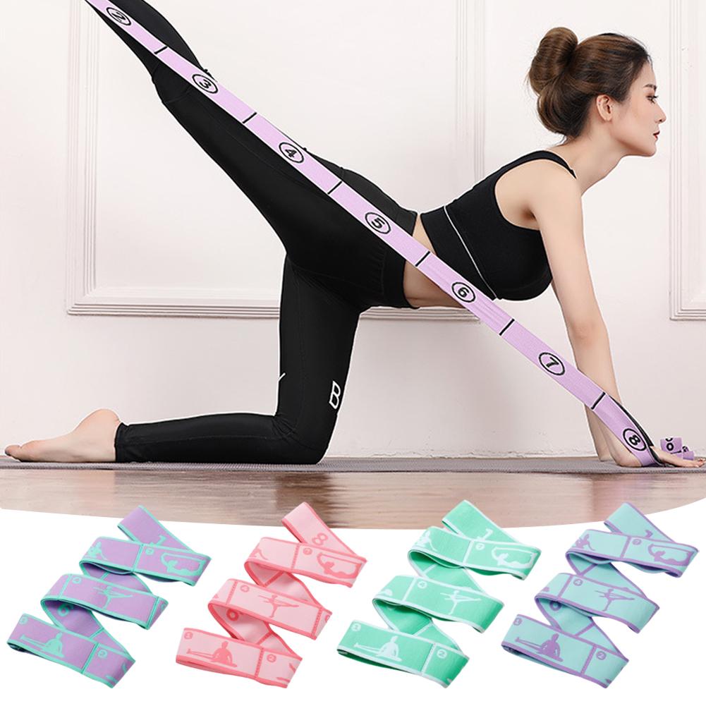 thumbnail image 2 of SGACAI Bandas elásticas de resistencia para yoga de múltiples secciones para entrenamiento de baile para adultos y niños en el gimnasio, 2 of 7