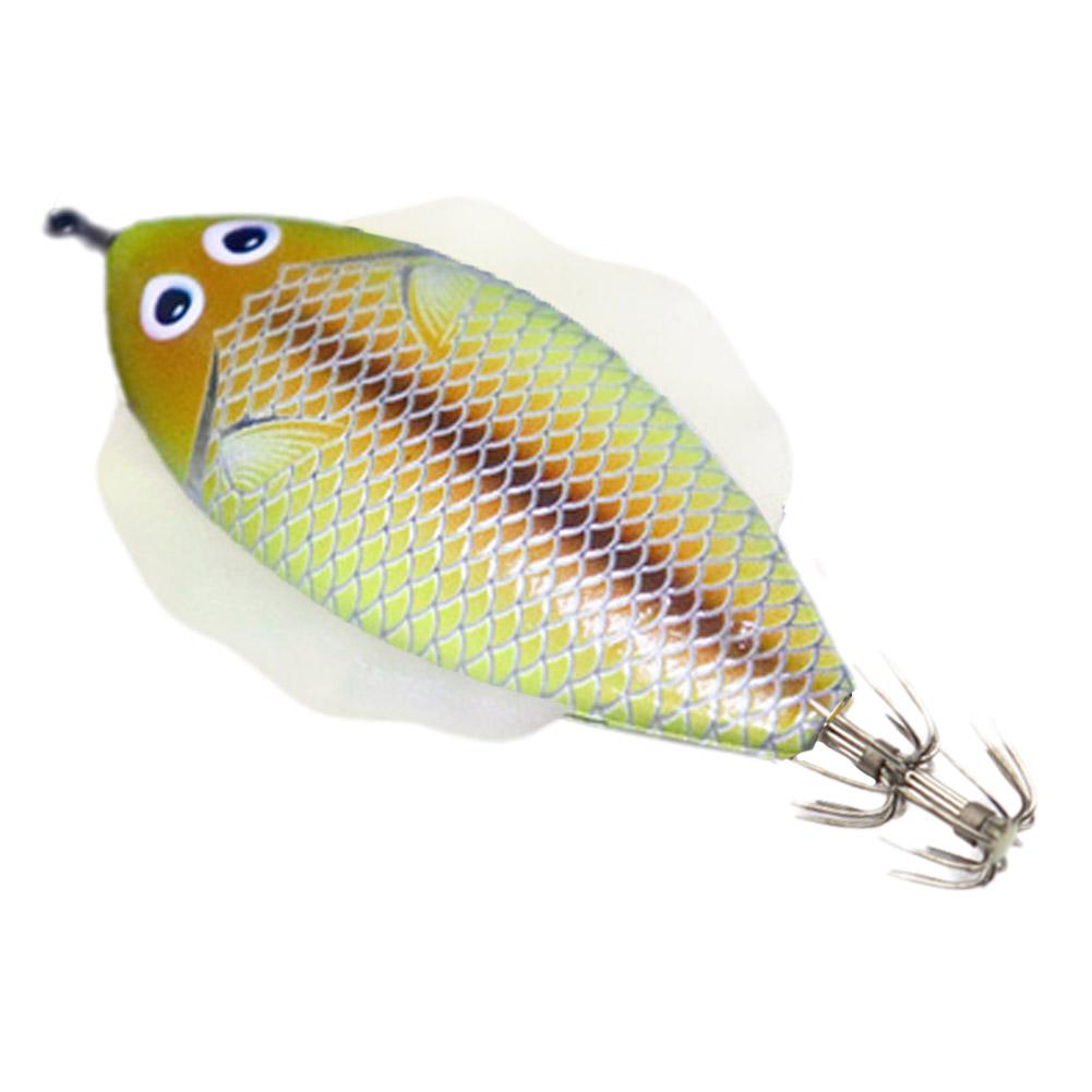 thumbnail image 5 of Wartleves AS Hard Bait Glow Shrimp Hook Real como pez Coronas 14g/11cm Squid Jigs Sea н нэ, 5 of 7