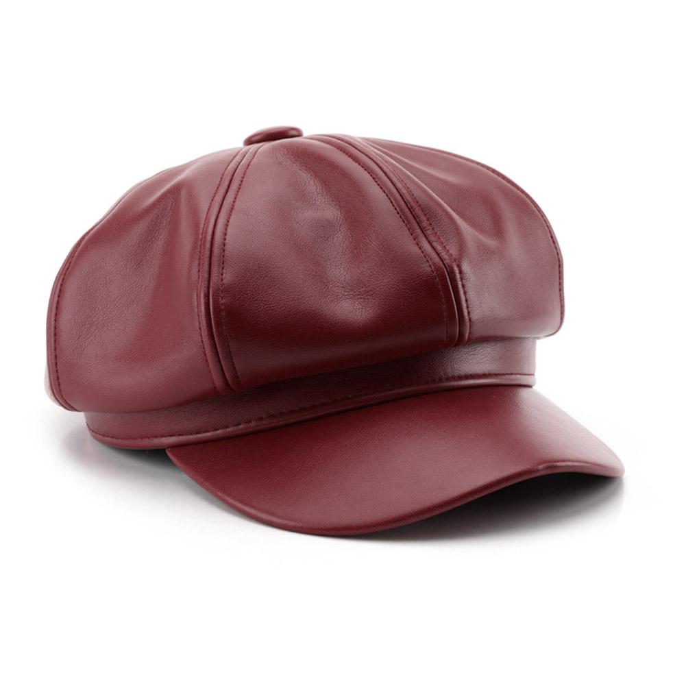 Berets For Women YM YOUMU Women Faux Wool Newsboy Cap Panels